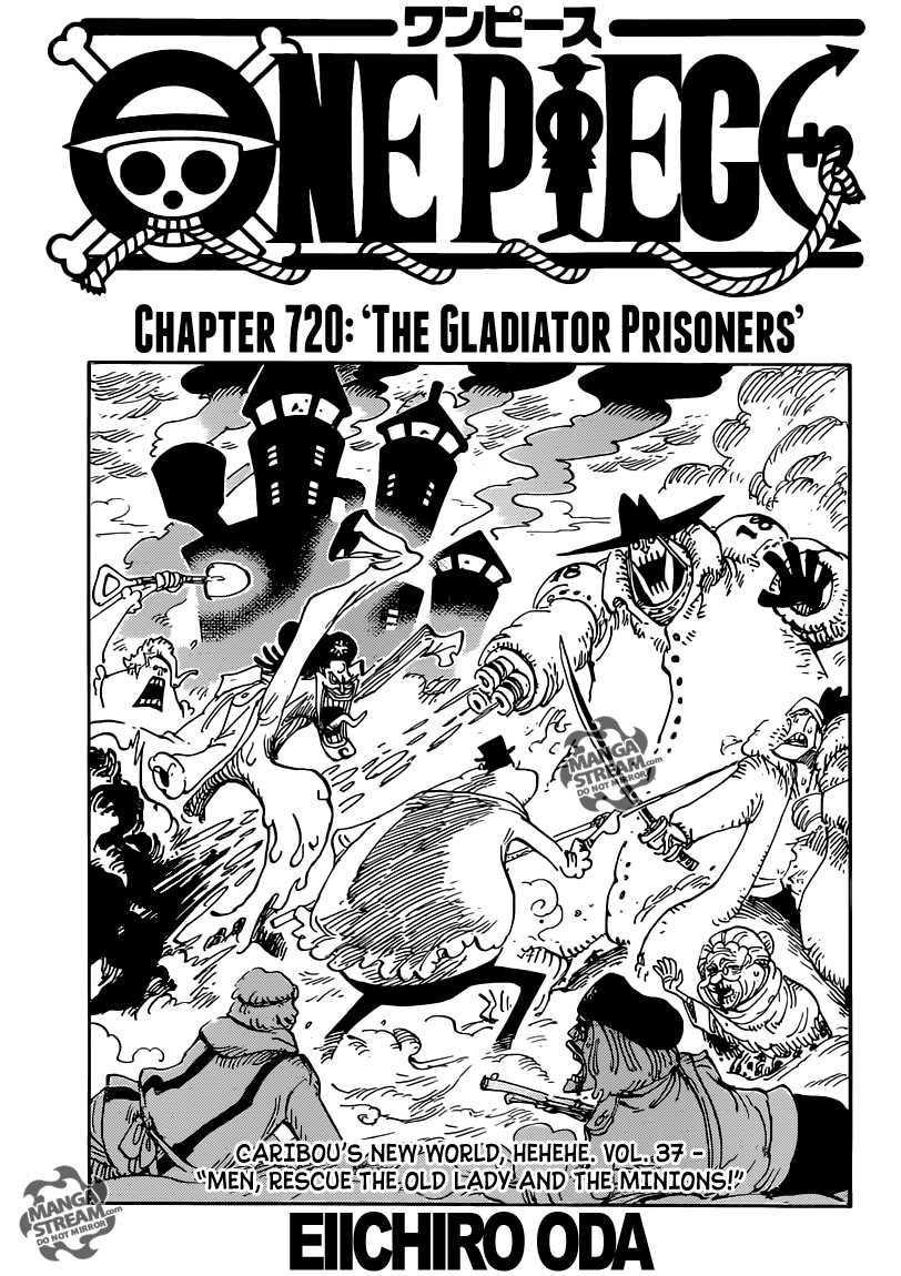 One Piece Chapter 7 The Gladiator Prisoners Anime And Manga